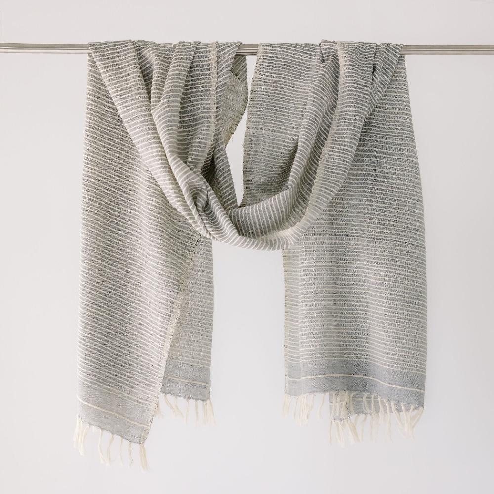 Judith Handwoven Ethiopian Cotton Shawl