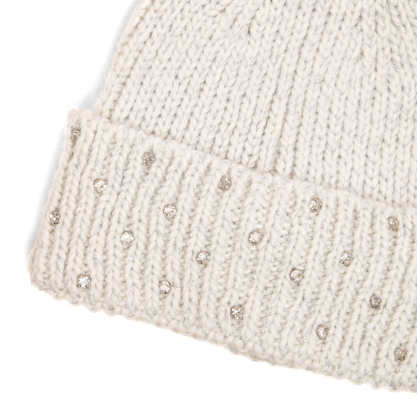 Roca - Ribbed Knit Beanie with Pom