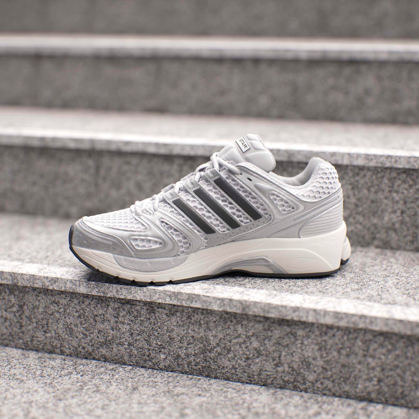 Adidas Mens Adistar Control 5 - Silver