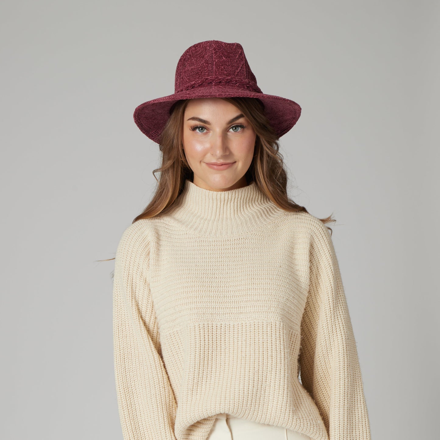 Women's Chenille Patterned Knit