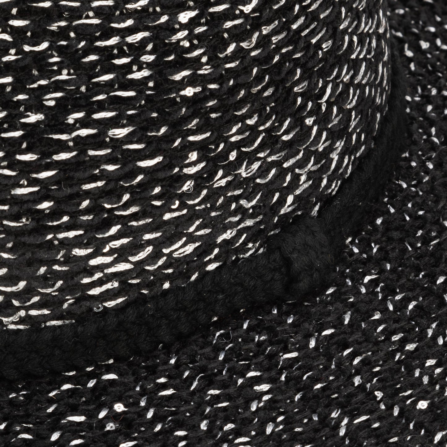 Women's Fedora w/Woven Lurex&Braided Trim