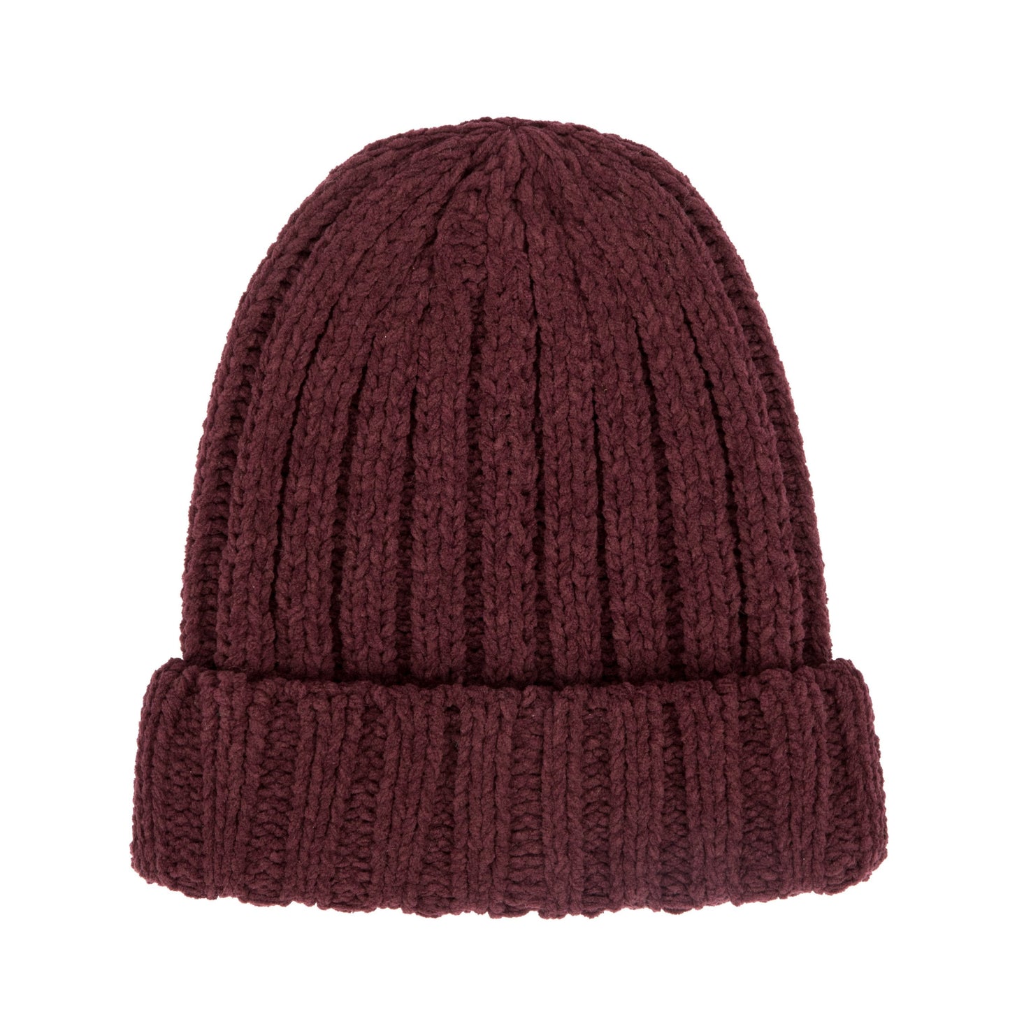 Women's Chenille Knit Cuffed Beanie