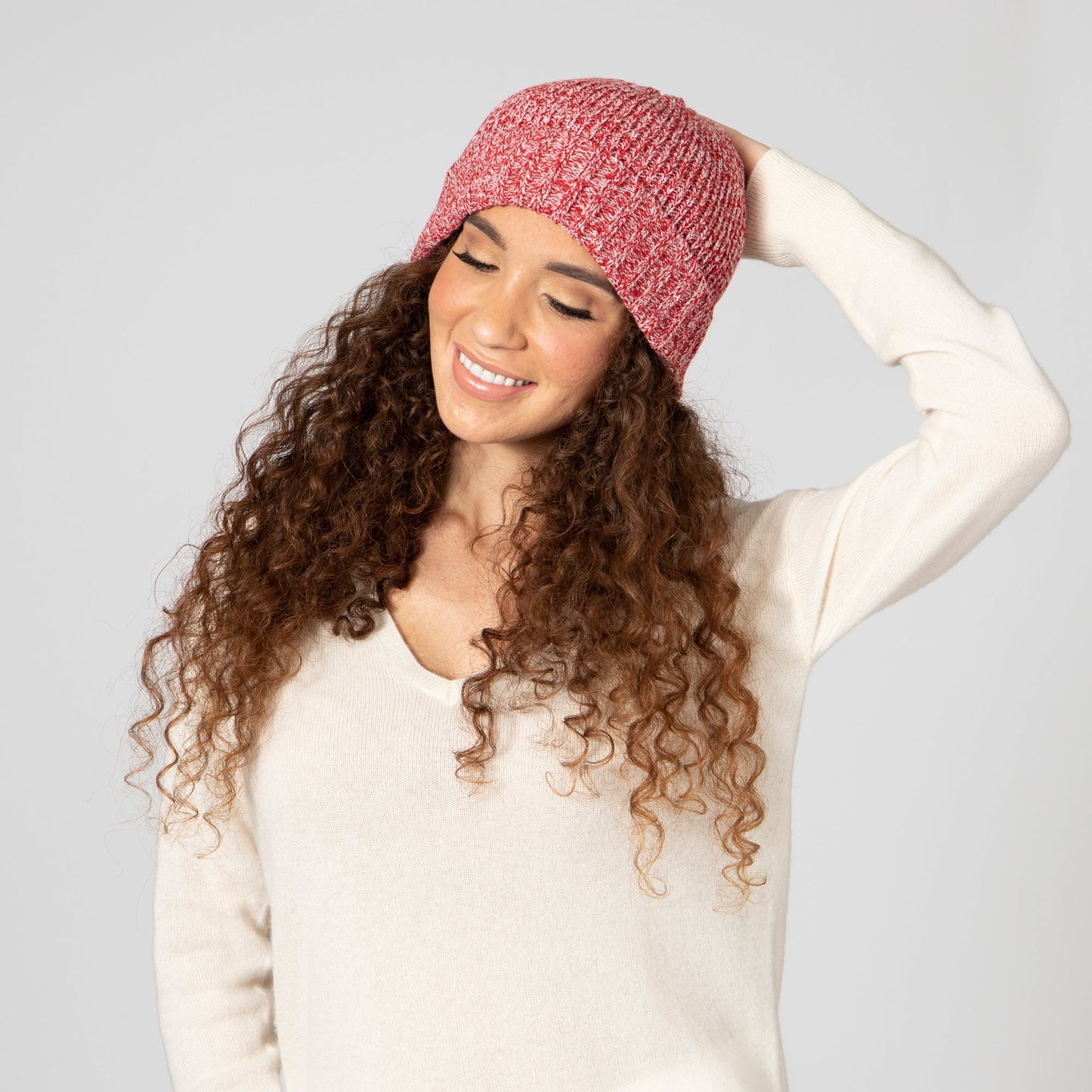 Women's Marled Knit Cuff Beanie