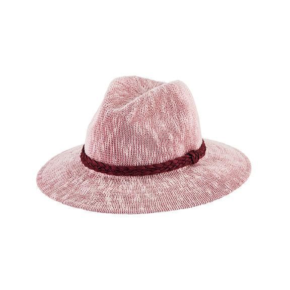 Any Day Fedora - Women's Knit Fedora (KNH8008)