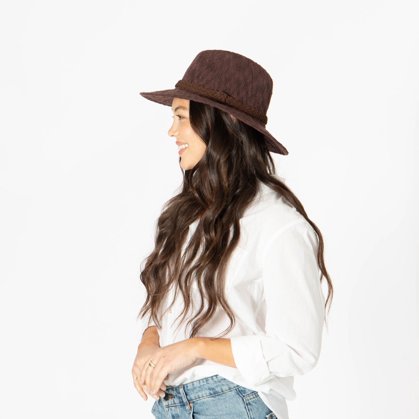 Any Day Fedora - Women's Knit Fedora (KNH8008)