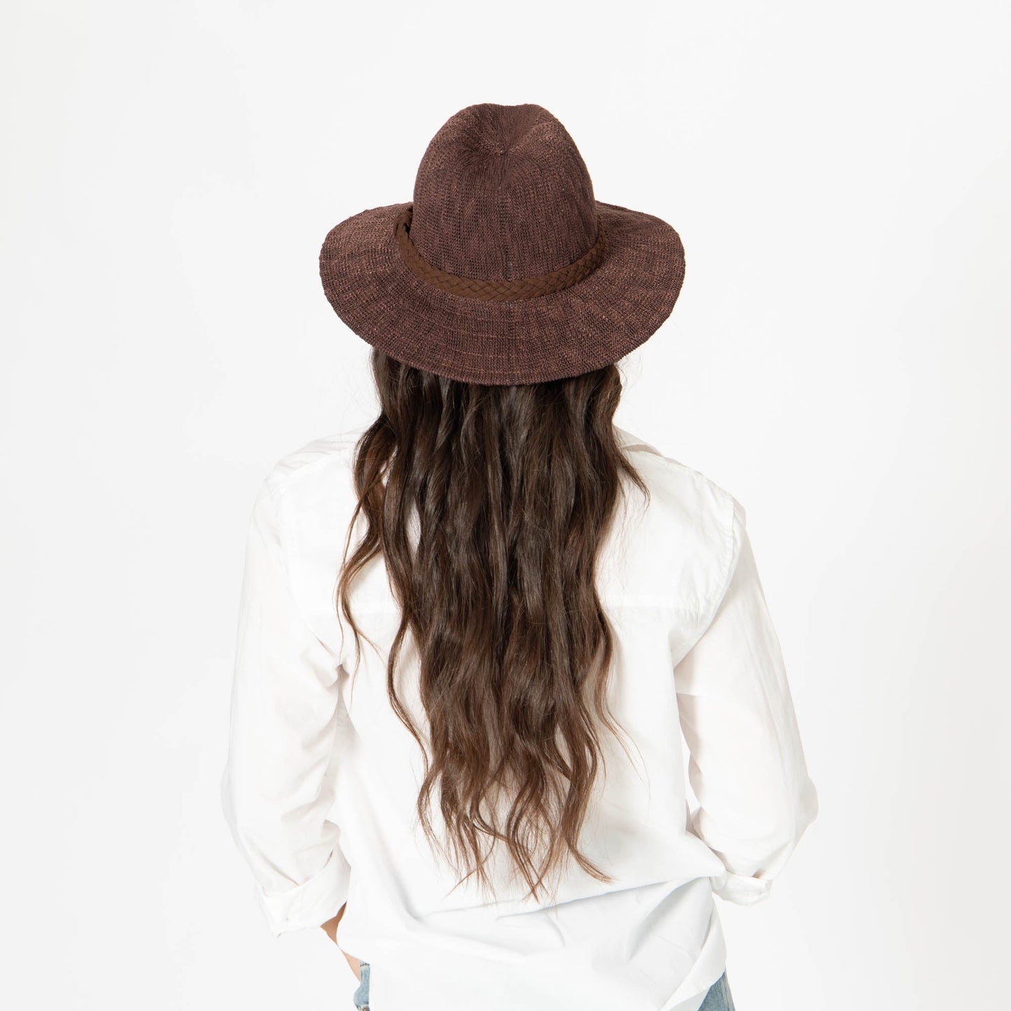 Any Day Fedora - Women's Knit Fedora (KNH8008)