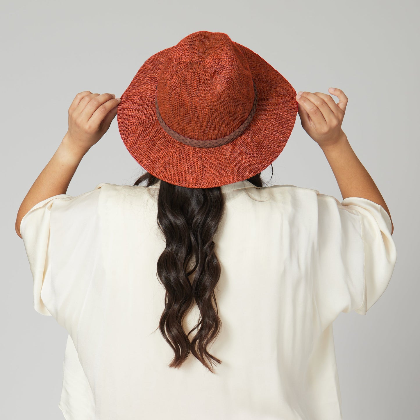 Any Day Fedora - Women's Knit Fedora (KNH8008)