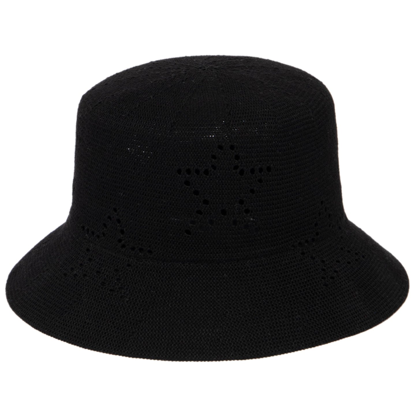 Eliza - Bucket Hat with Star Pointelle Details