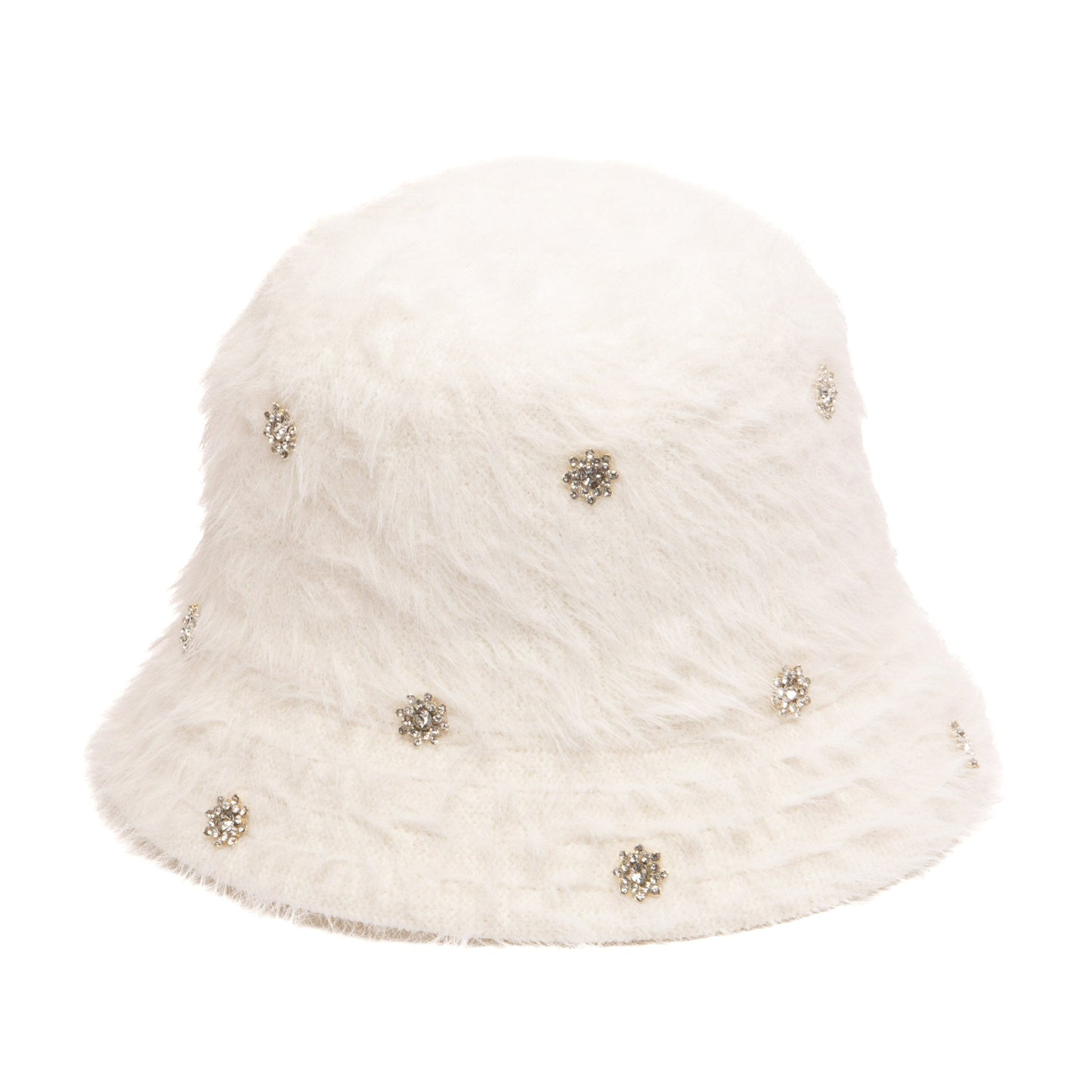 Anita - Bucket Hat with Scattered Silver Gems