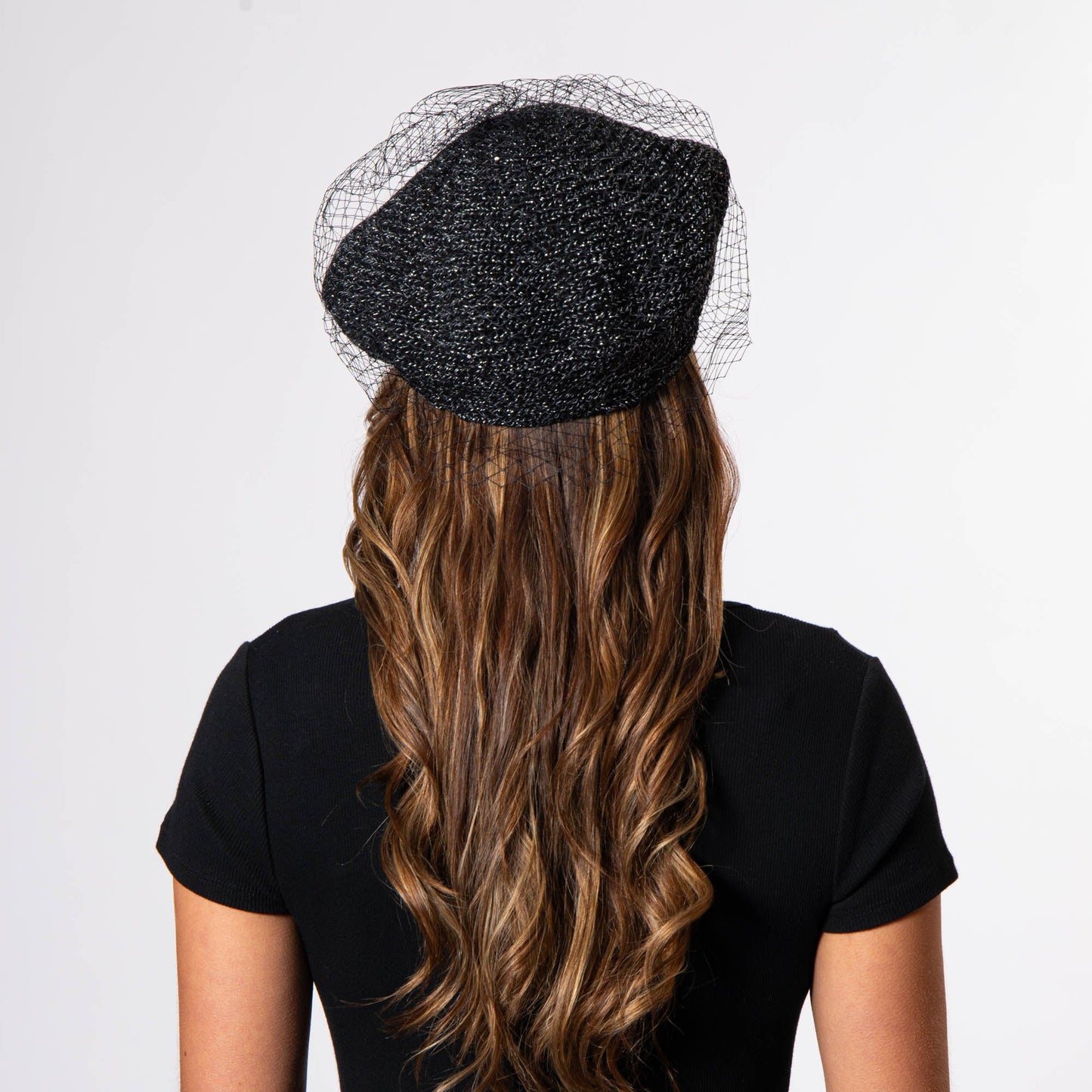 Bianca - Slouchy Lurex Beret