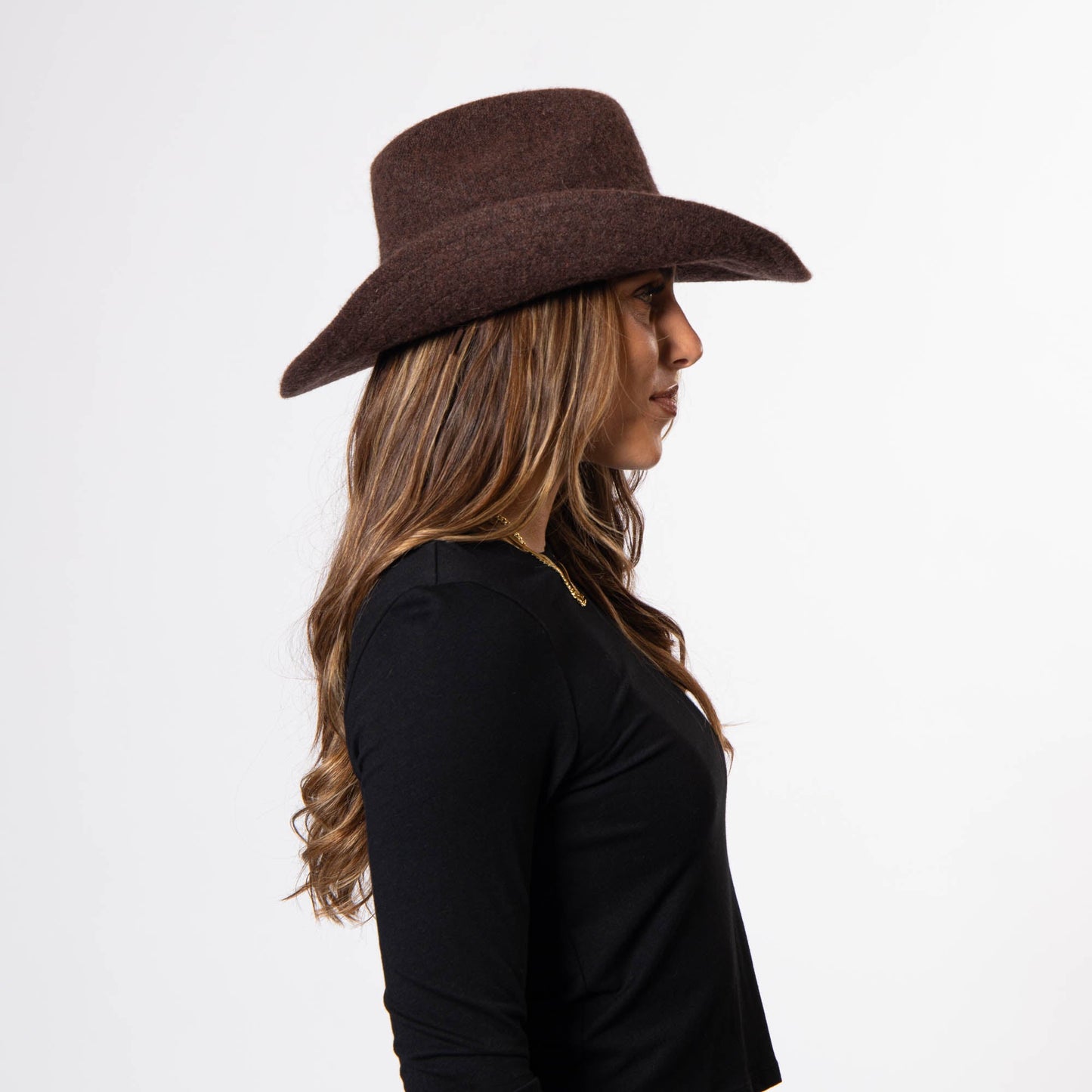 Rowley - Wool Blend Cattleman' Crease Cowboy