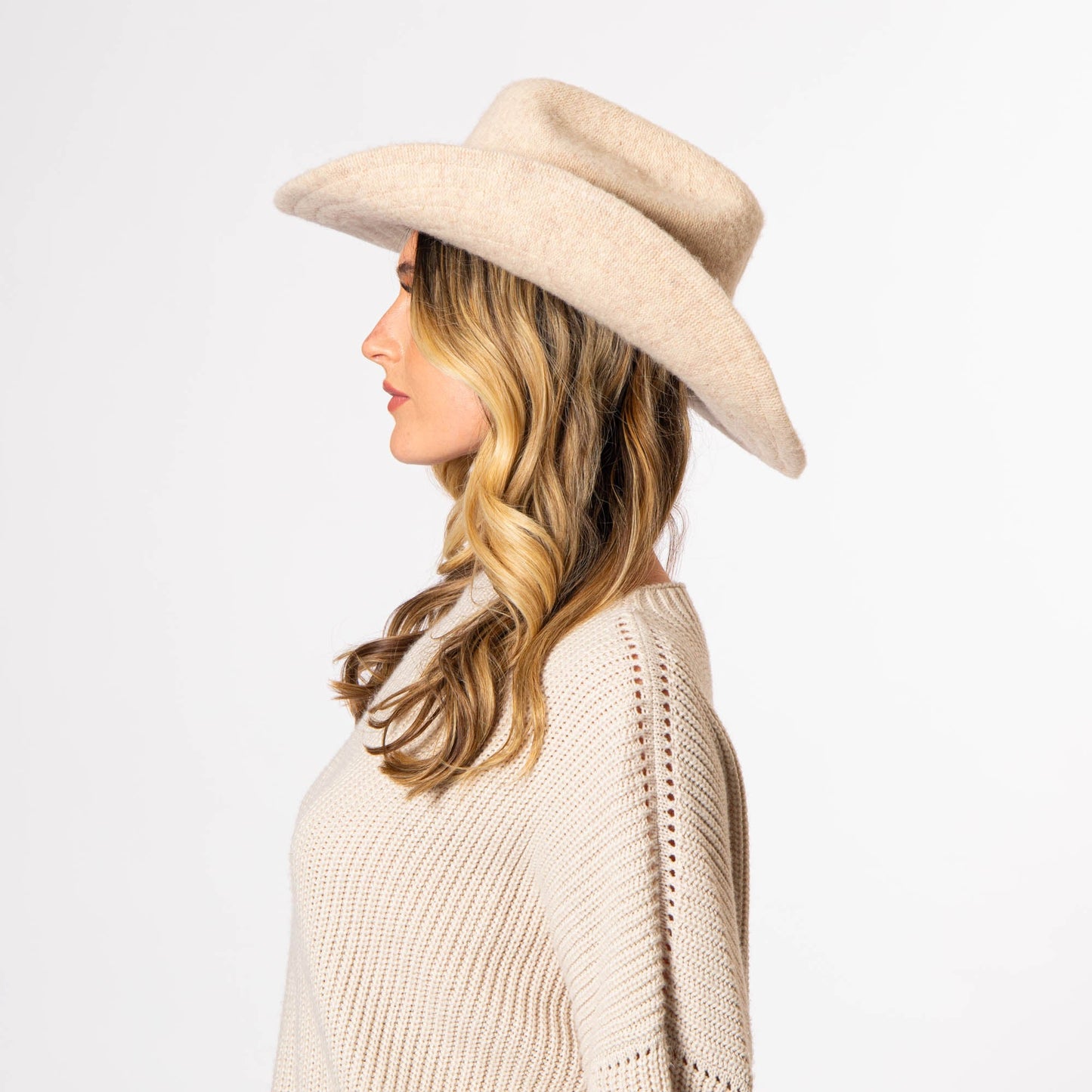 Rowley - Wool Blend Cattleman' Crease Cowboy