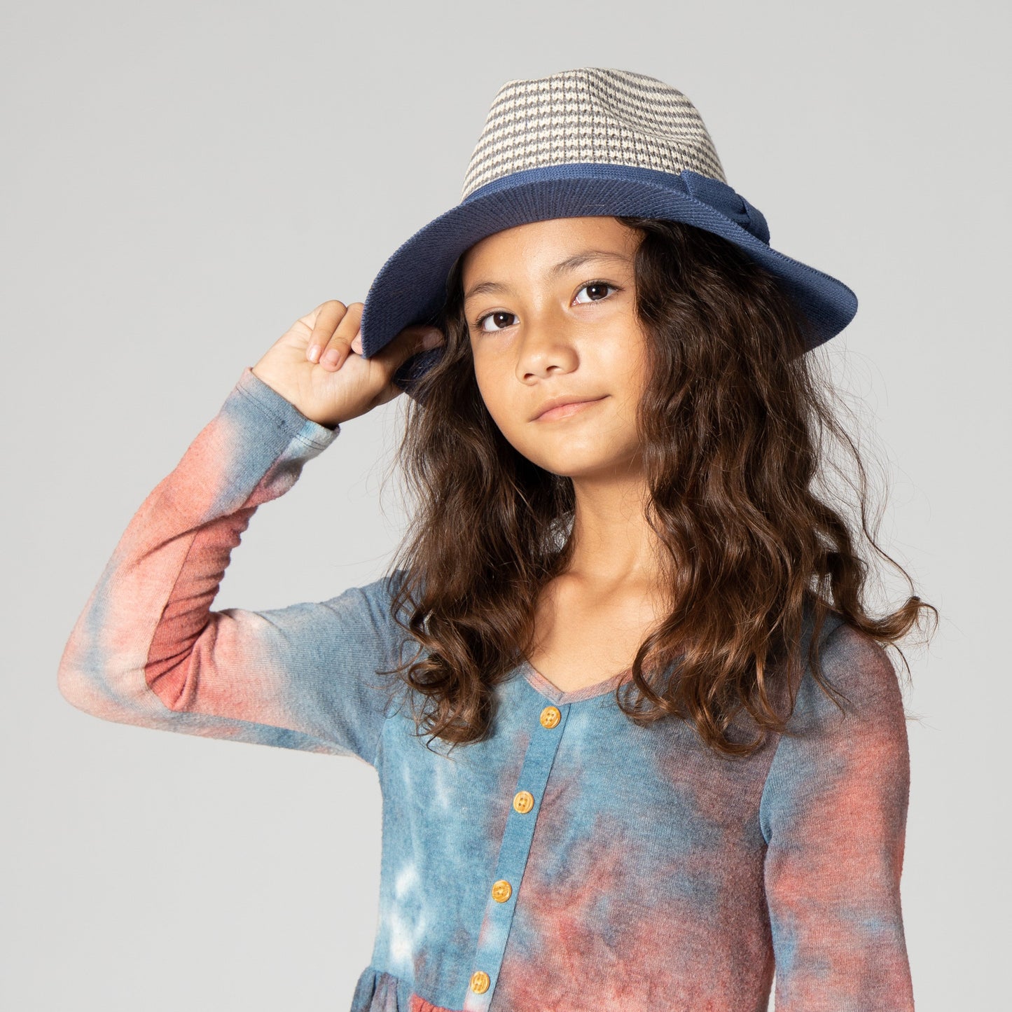 Kids Knitted Fedora