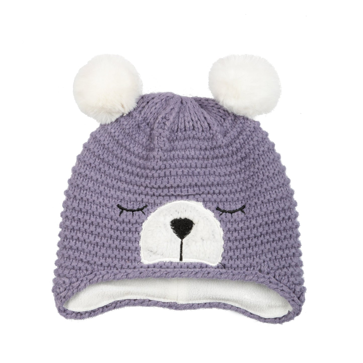 Kids Sleepy Bear Beanie