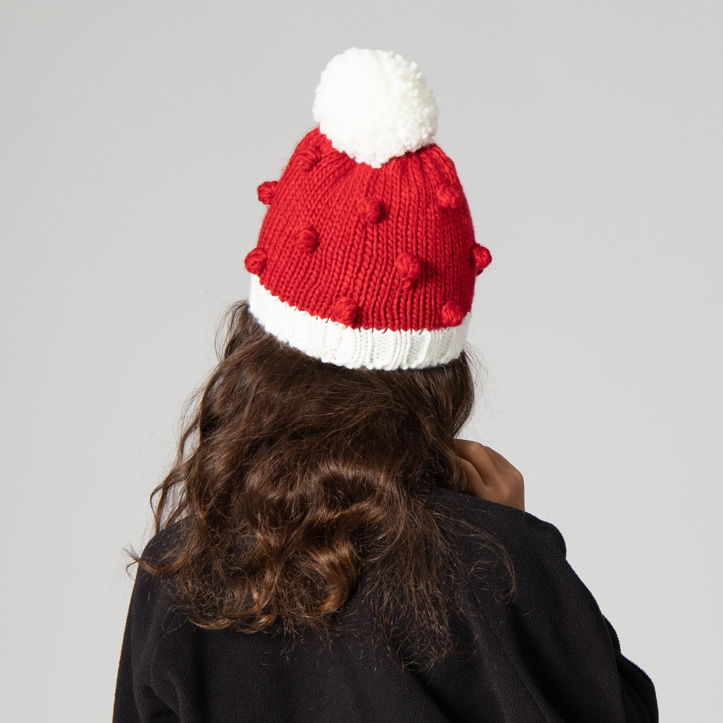 Kid's Bobble Knit Holiday Beanie