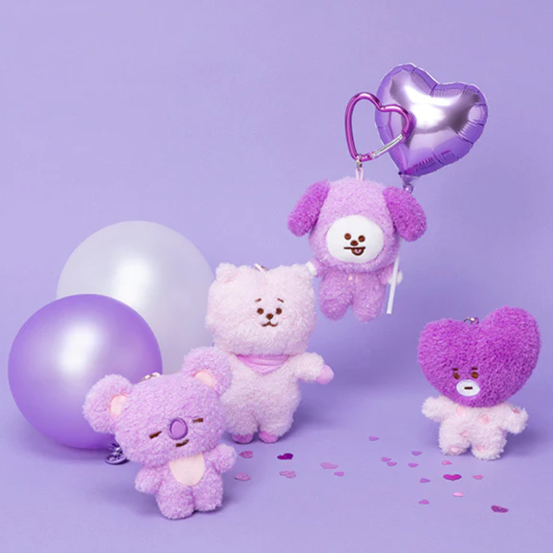 BTS x BT21 - Purple Edition Plush And Bag Charm