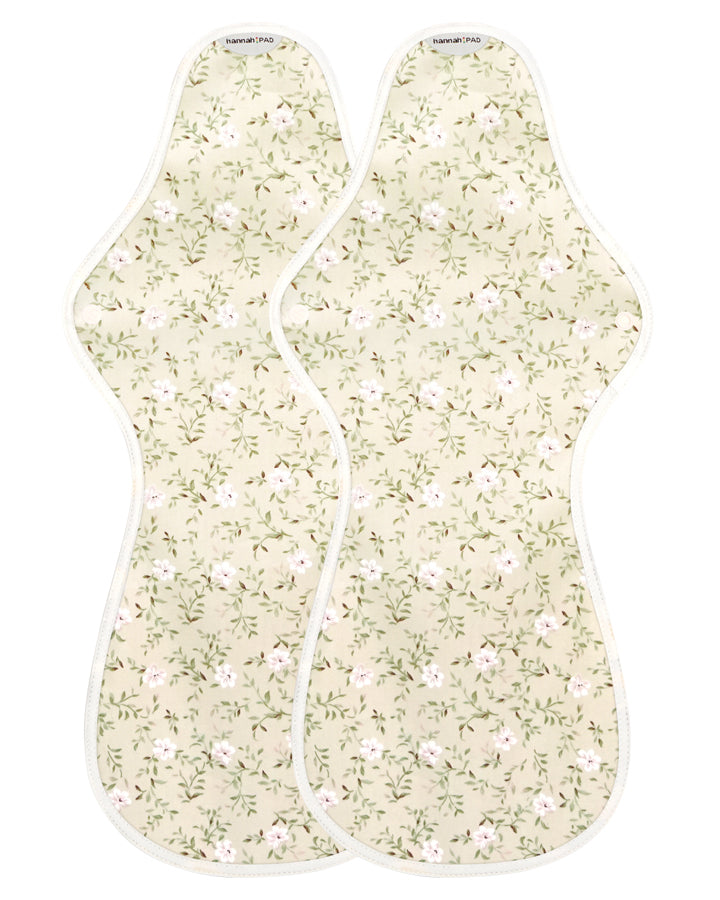 Organic Reusable Cotton Period Pads - 2 Super Ultra Pads