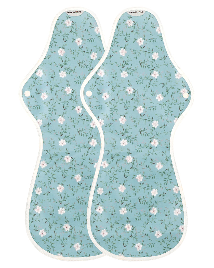 Organic Reusable Cotton Period Pads - 2 Super Ultra Pads
