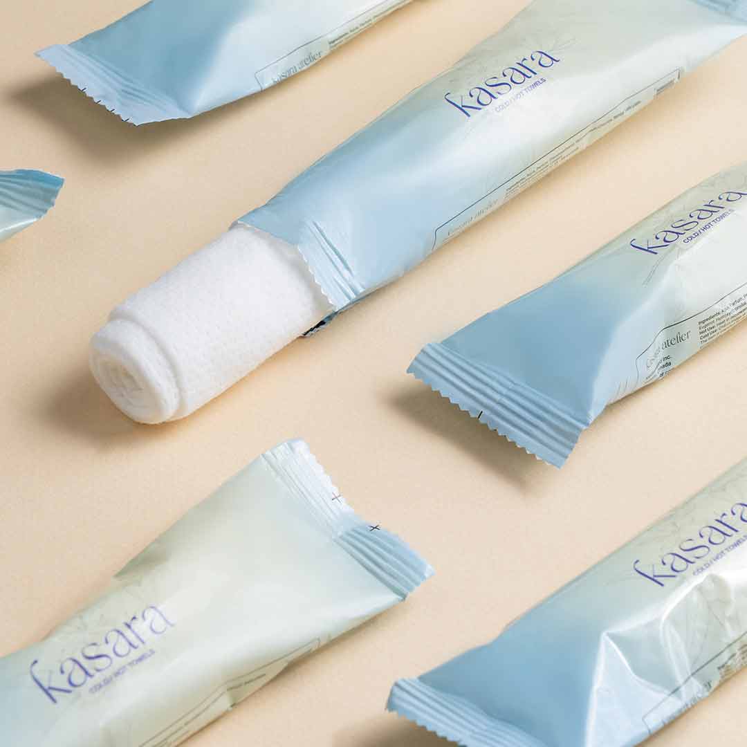 Scented Hot/Cold Refreshing Towels - Alcohol-free