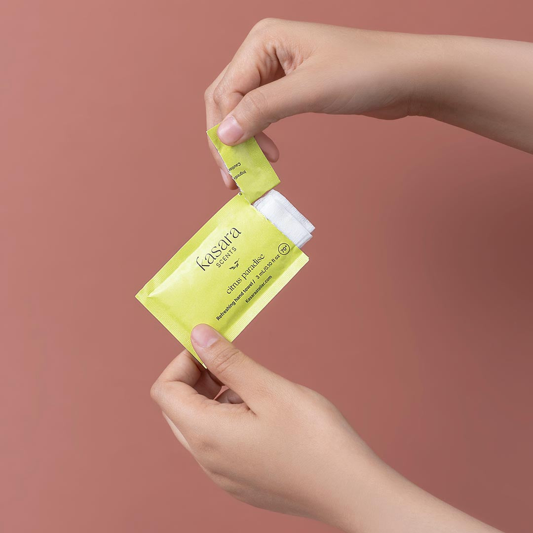 Citrus paradise, perfumed wipes 60pcs Lime fruit