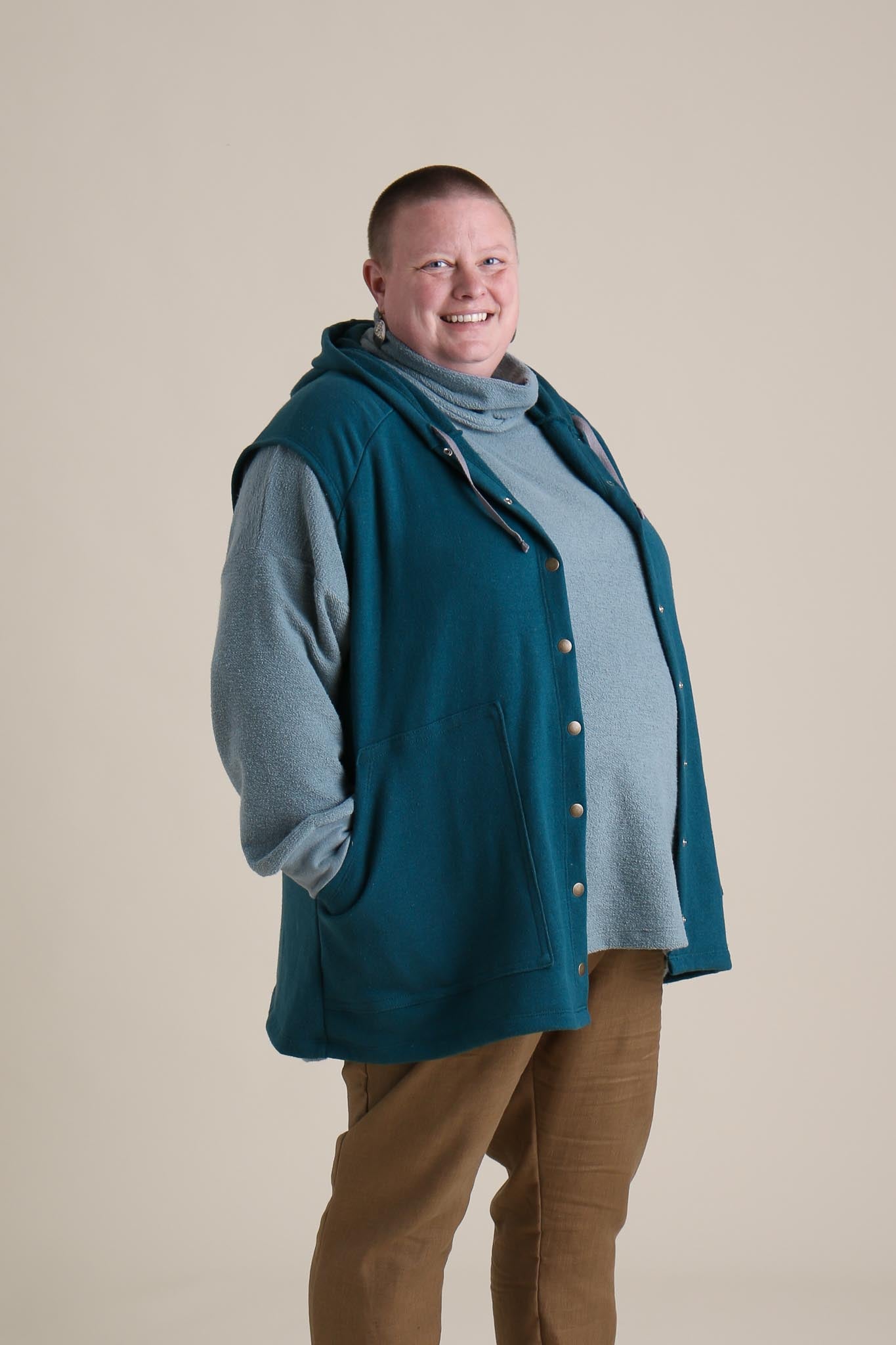 Wilder Vest in Marine - Osadia Concept Store