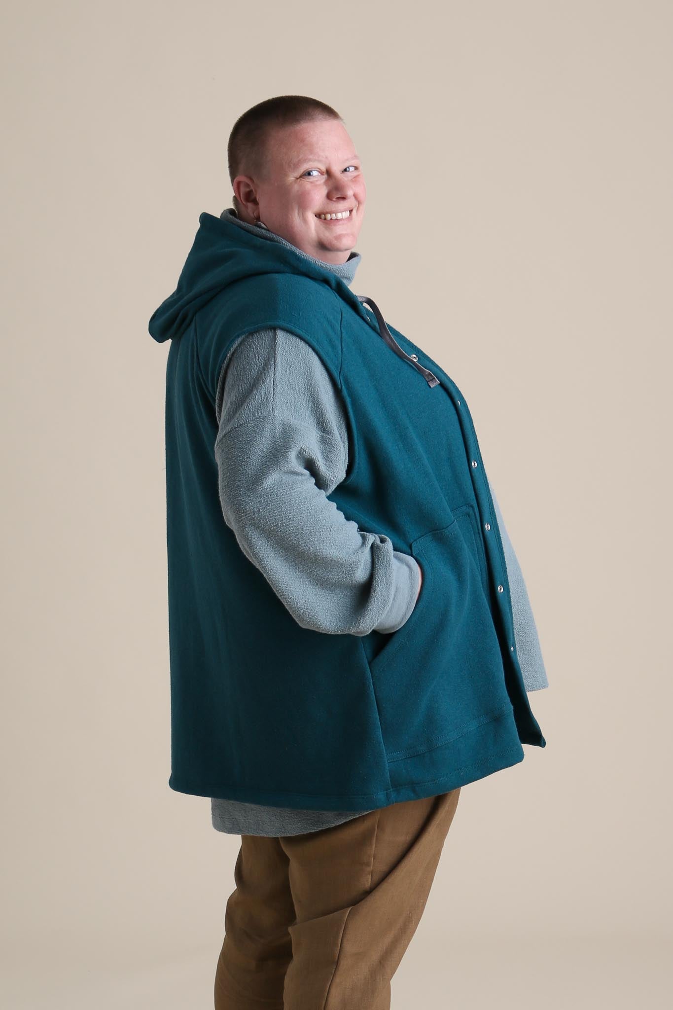 Wilder Vest in Marine - Osadia Concept Store