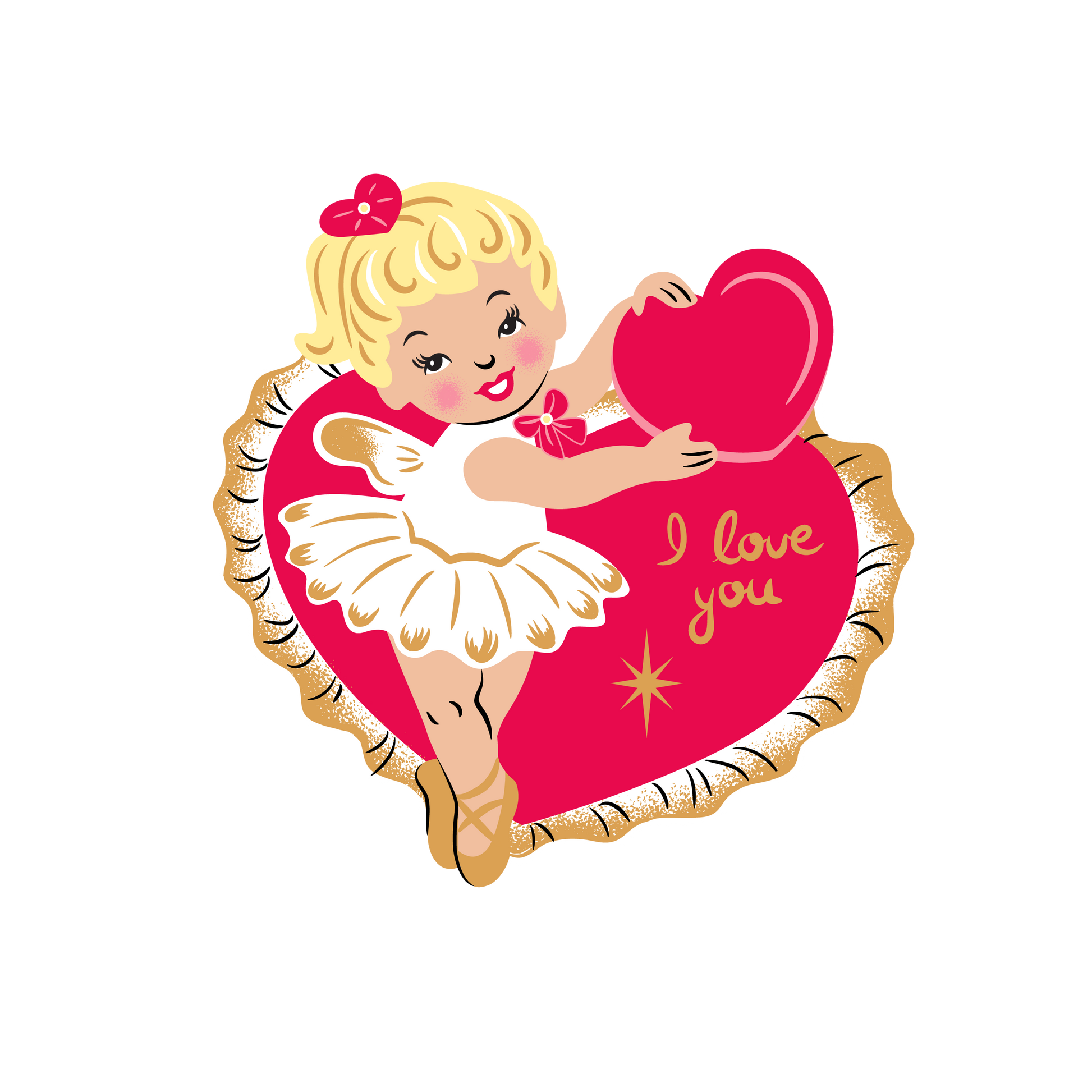 Retro Romance Brooch by 50's Vintage Dame x Lipstick & Chrome - Osadia Concept Store