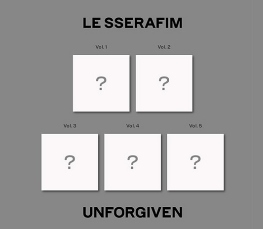 LE SSERAFIM 1st Studio Album - Unforgiven (Compact Version)