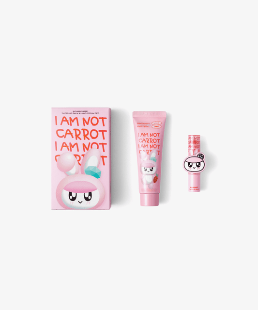Seventeen - Bongbongee Tinted Lip Balm & Hand Cream Set