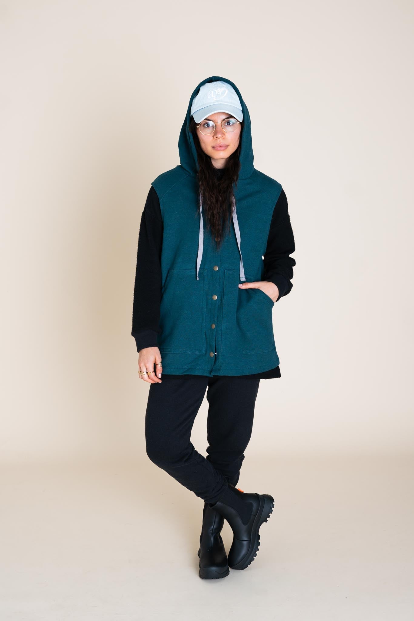 Wilder Vest in Marine - Osadia Concept Store