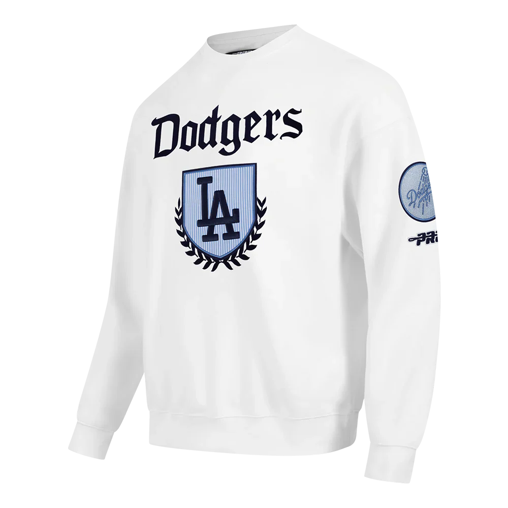Pro Standard LA Dodgers Country Club Crewneck - White