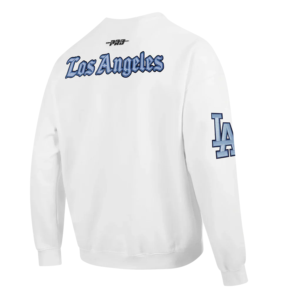 Pro Standard LA Dodgers Country Club Crewneck - White