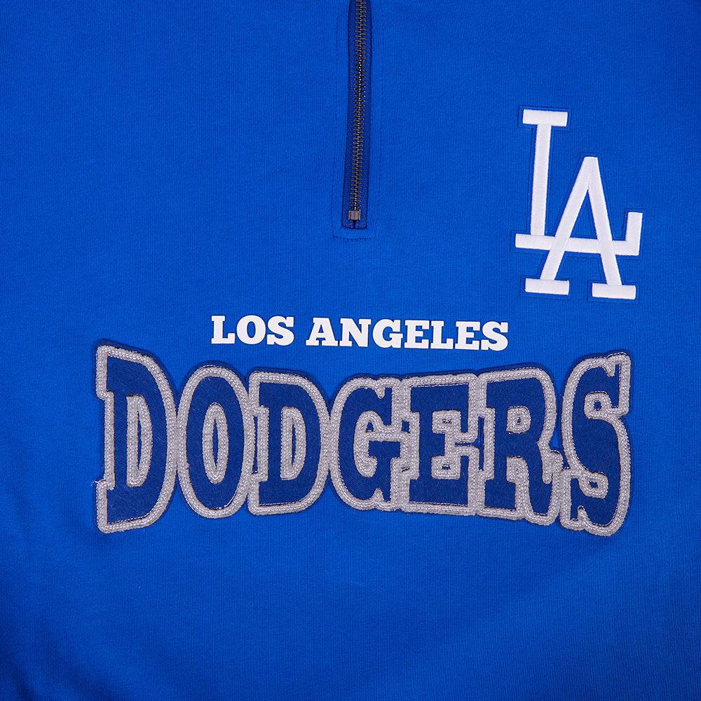 Pro Standard Los Angeles Dodgers Day One Fleece Quarter-Zip - Royal Blue