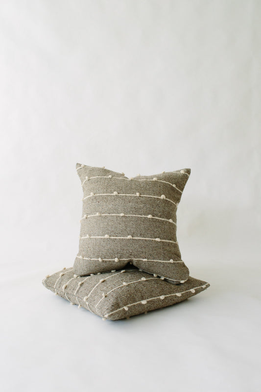 LOOM Imports Grey Loop Pillow