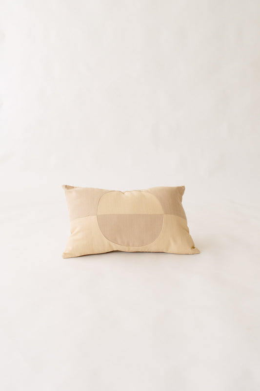 LOOM Imports Beige Stripe Moon Lumbar Pillow
