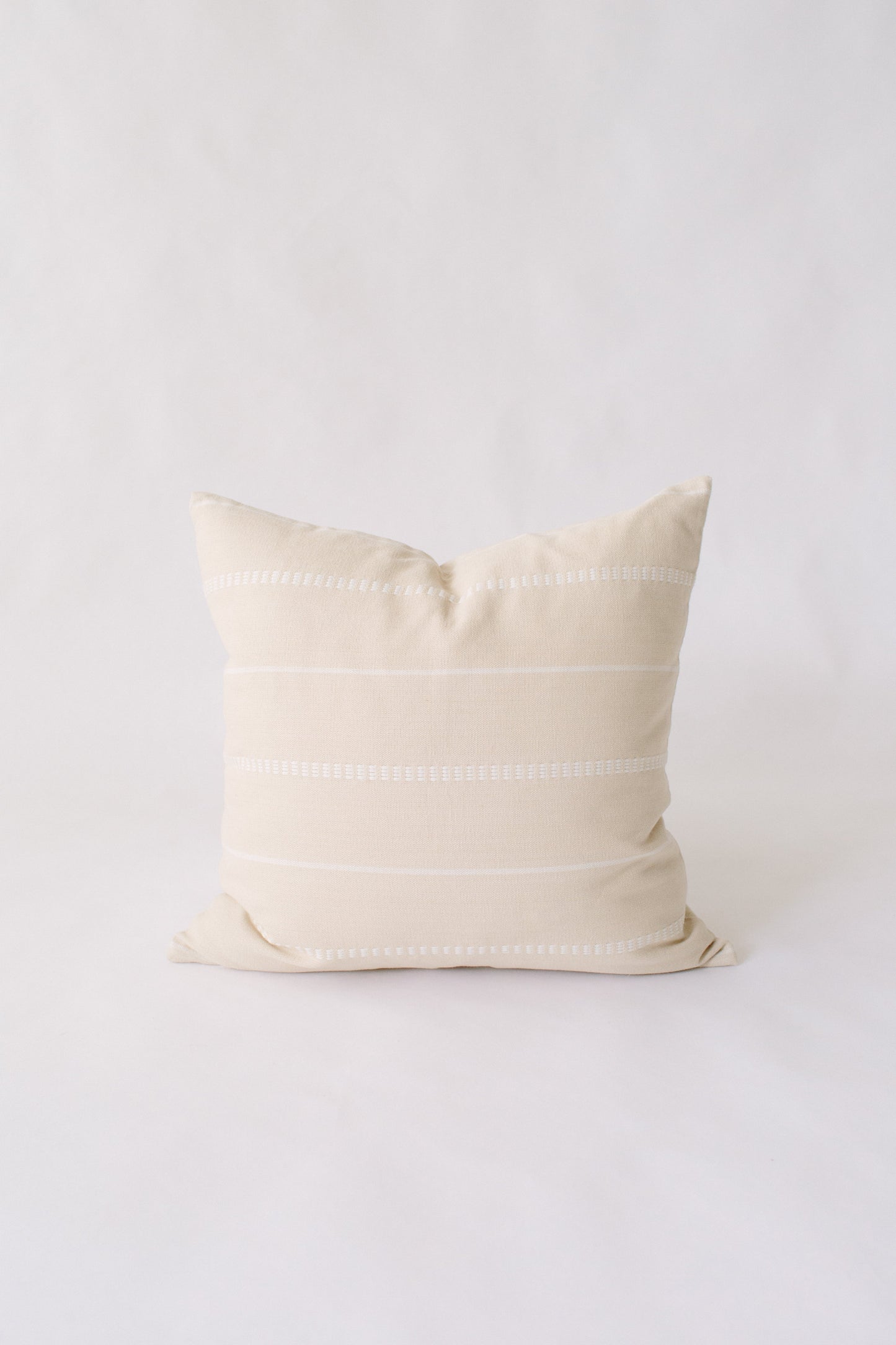 LOOM Imports Cream Brocade Pillow