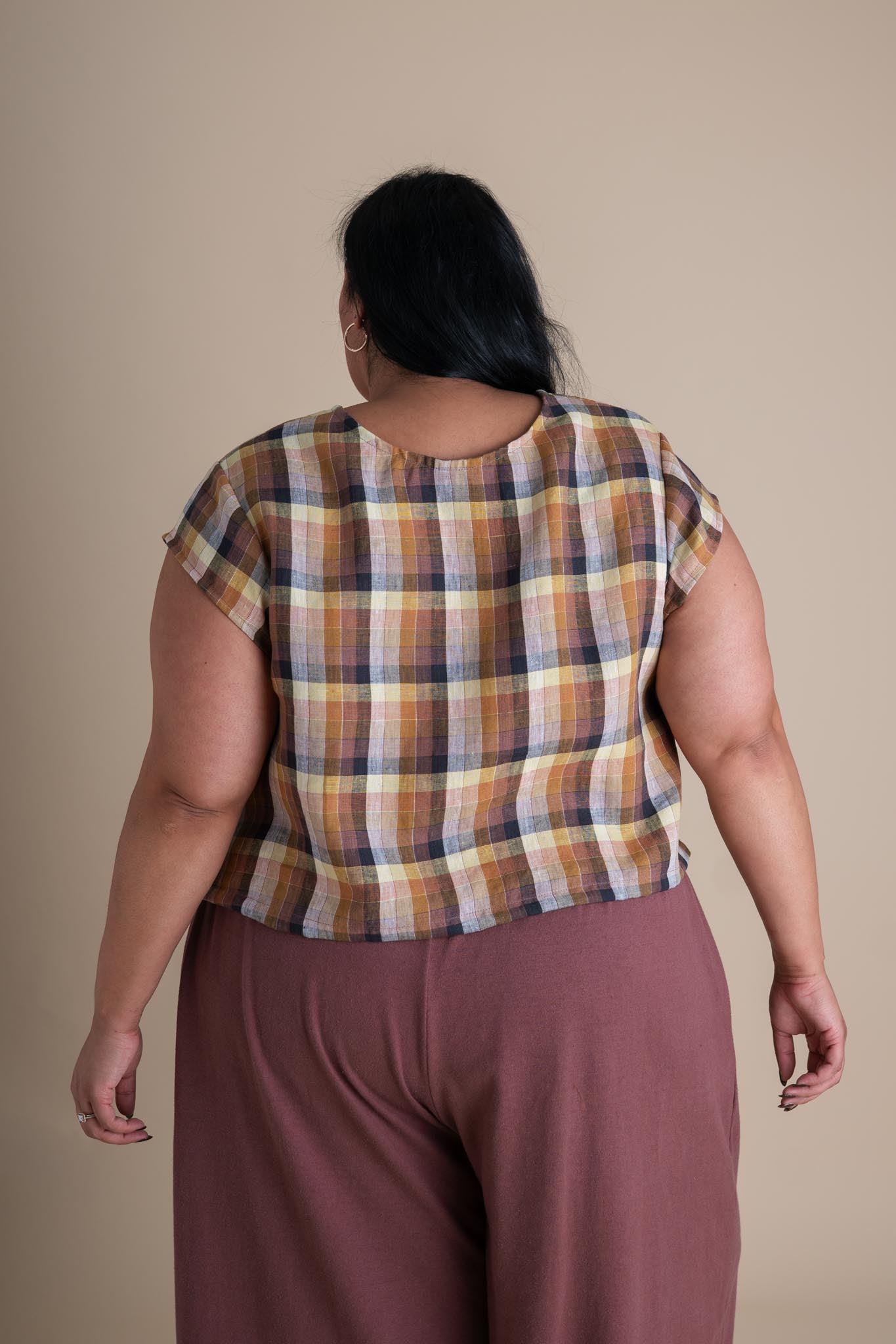 Painter Top (Updated) in Sundew