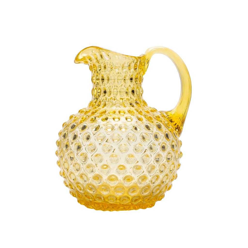 Hobnail Jug - Large - Limoncello Yellow