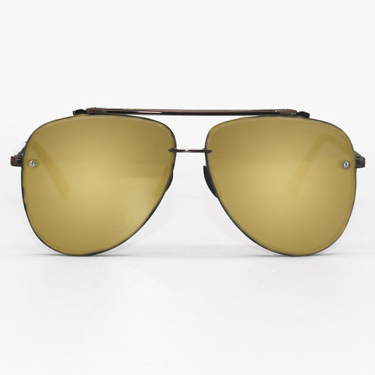 Luna - Tangle Free - Copper Aviator Sunglasses
