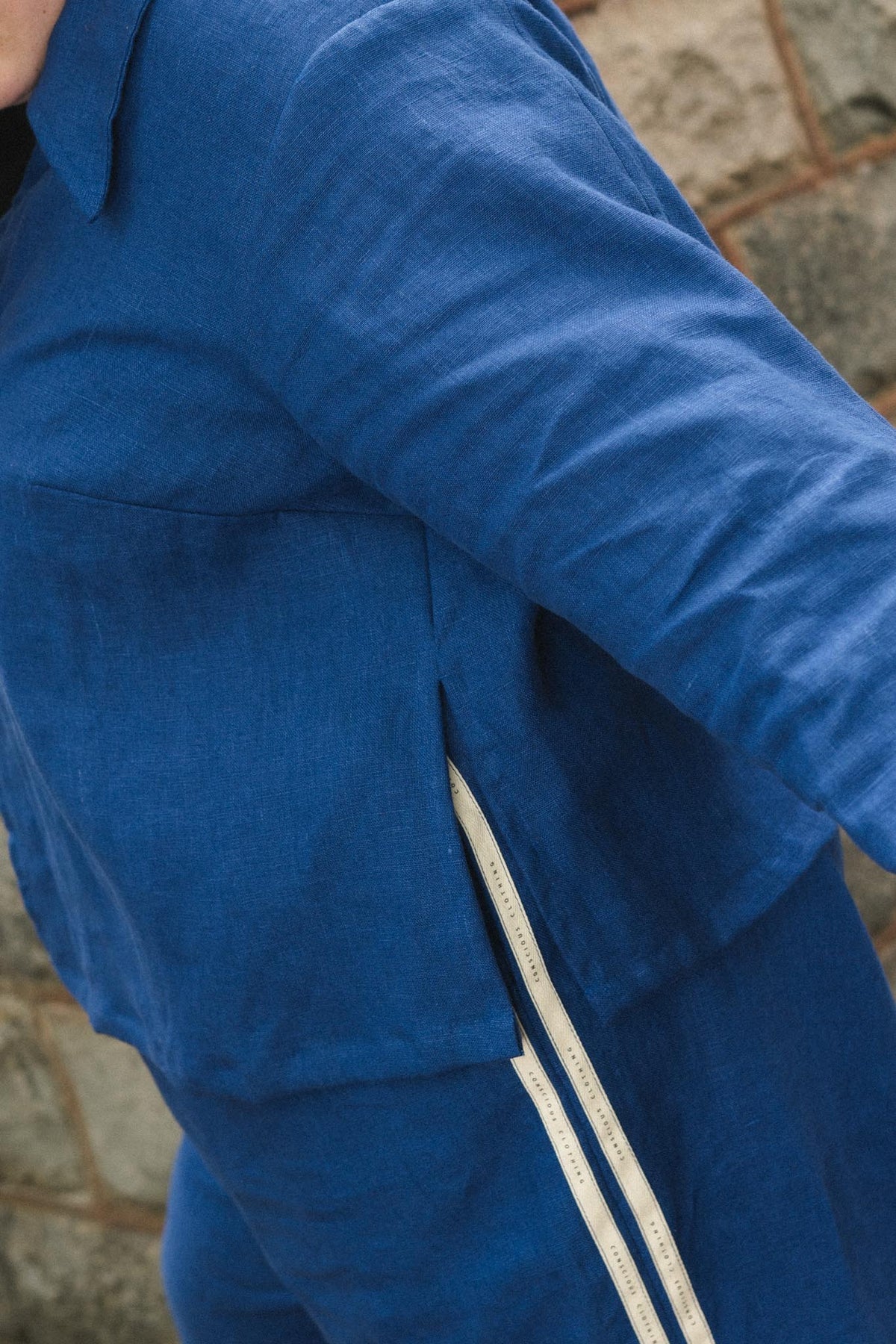 Cirrus Top in Kingfisher Blue