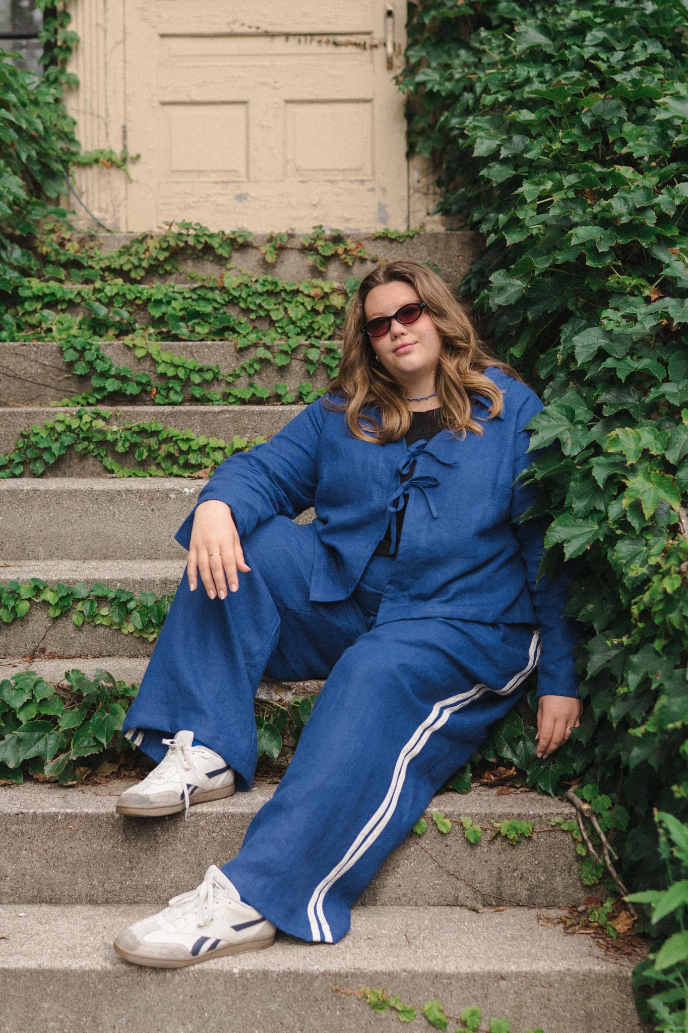 Jove Pants in Kingfisher Blue