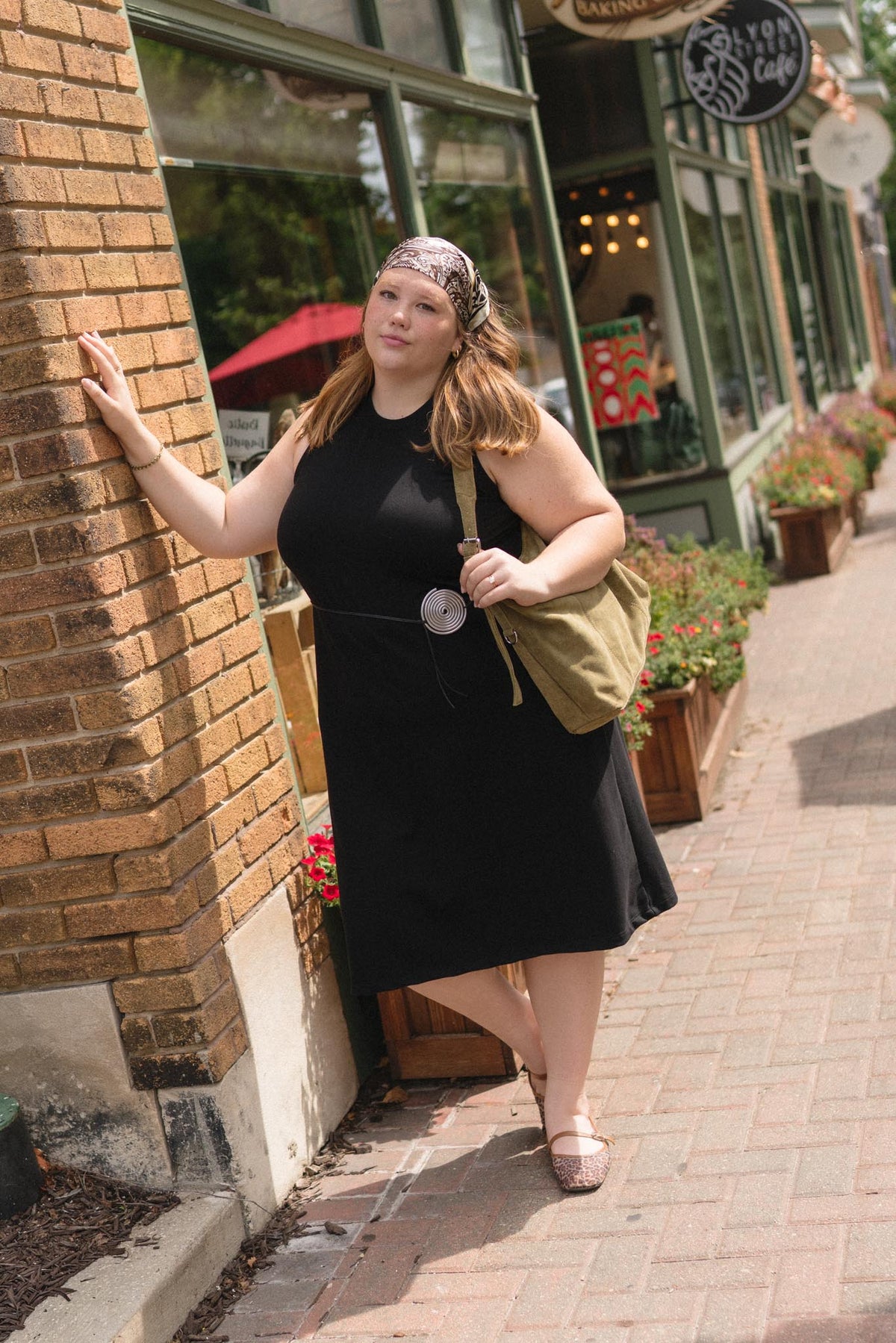 Serena Dress in Licorice