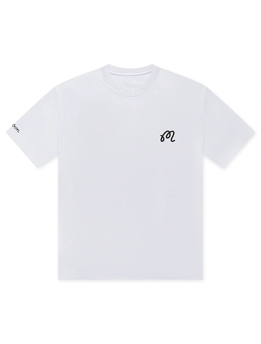 Malbon Malbon Bermuda Tee Original - White