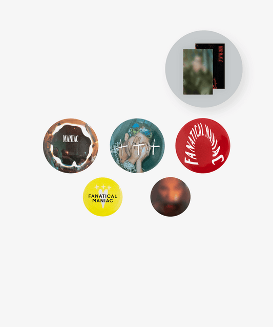 Winner Song Mino - Mino : Maniac Yg Palm Stage 2021 Official MD Pin Button Set