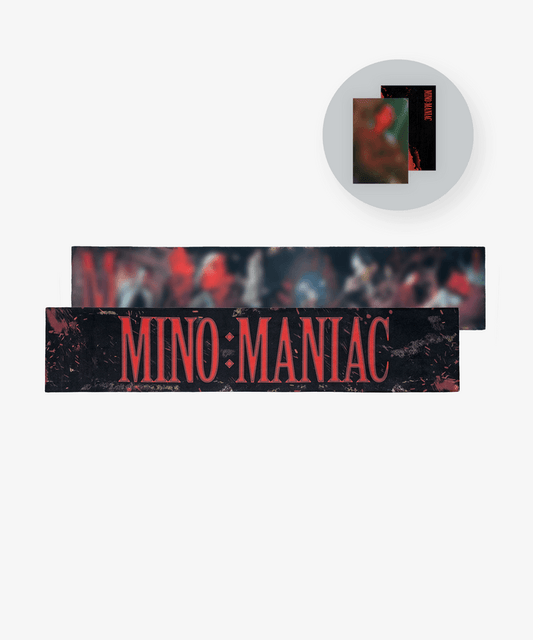 Winner Song Mino - Mino : Maniac Yg Palm Stage 2021 Official MD Slogan Towel