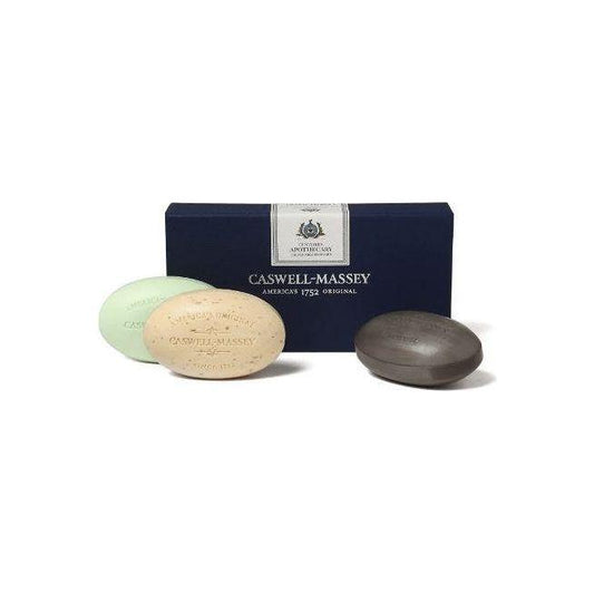Caswell-Massey Bath Soap Box of Three 5.8 oz Each Bar Collection