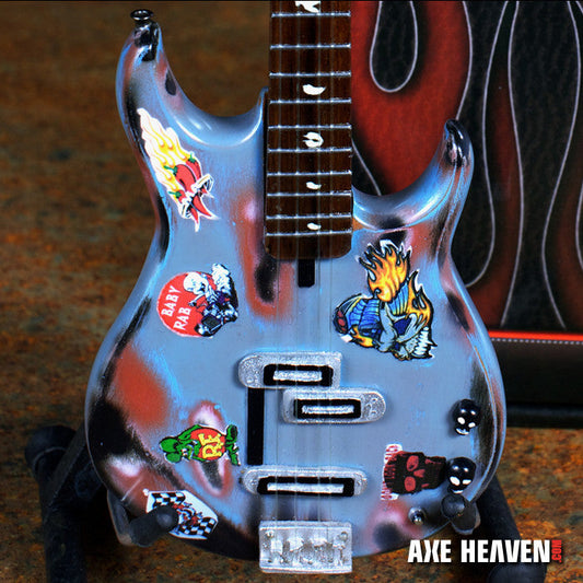 Officially Licensed Michael Anthony Rat Rod Custom Shop Bass Mini Guitar