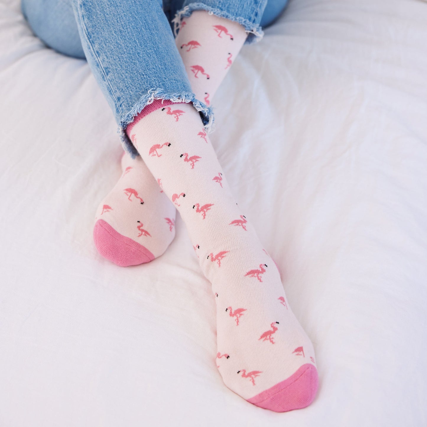 Socks That Protect Flamingos