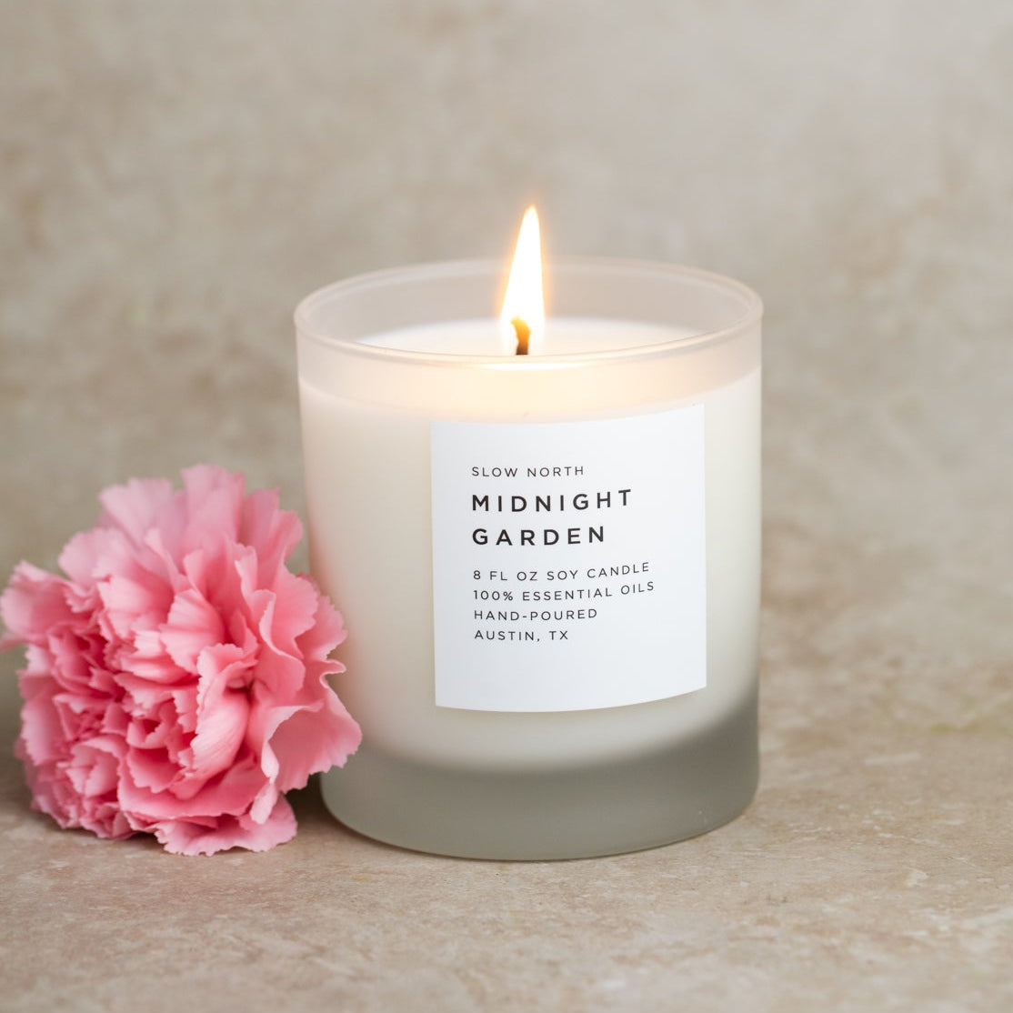 Midnight Garden - Signature Candle (Lavender + Rosemary + Geranium) - Osadia Concept Store