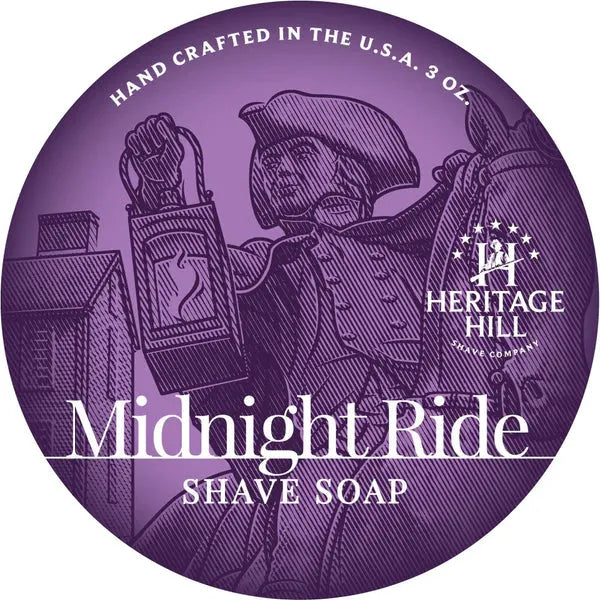 Heritage Hill Midnight Ride Shave Soap 3 Oz